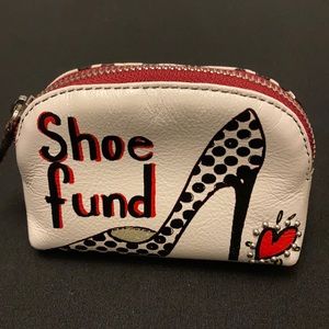 Shoe Fund Mini Coin Purse . Brand new .